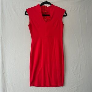 Rolla Coster Womens Sheath Bodycon Dress Size M Red Cocktail Party Guest Classic